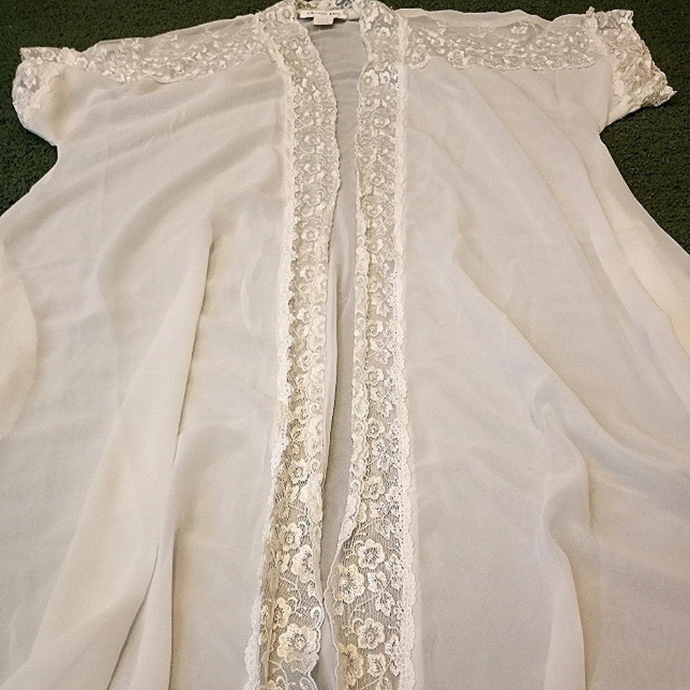 VTG RARE Christian Dior Lingerie/Swimsuit Cover-up - Picture 2 of 5